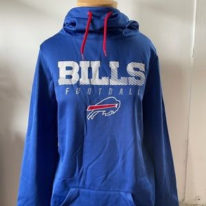 Buffalo Bills Football Majestic Cowl Sweatshirt